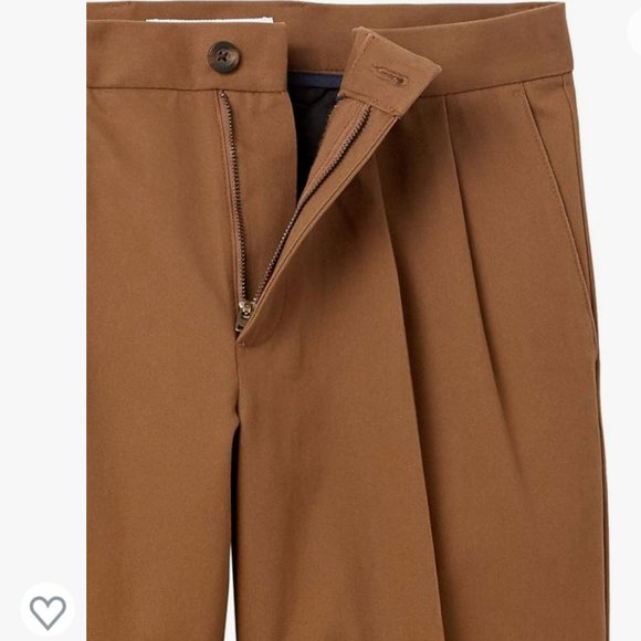 Amazon Essentials Men's Classic-Fit Wrinkle-Resistant Pleated Chino Pant 38Wx32L - Picture 11 of 11